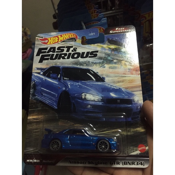 hotwheel premiumpack nissan skyline GTR (BNR34)