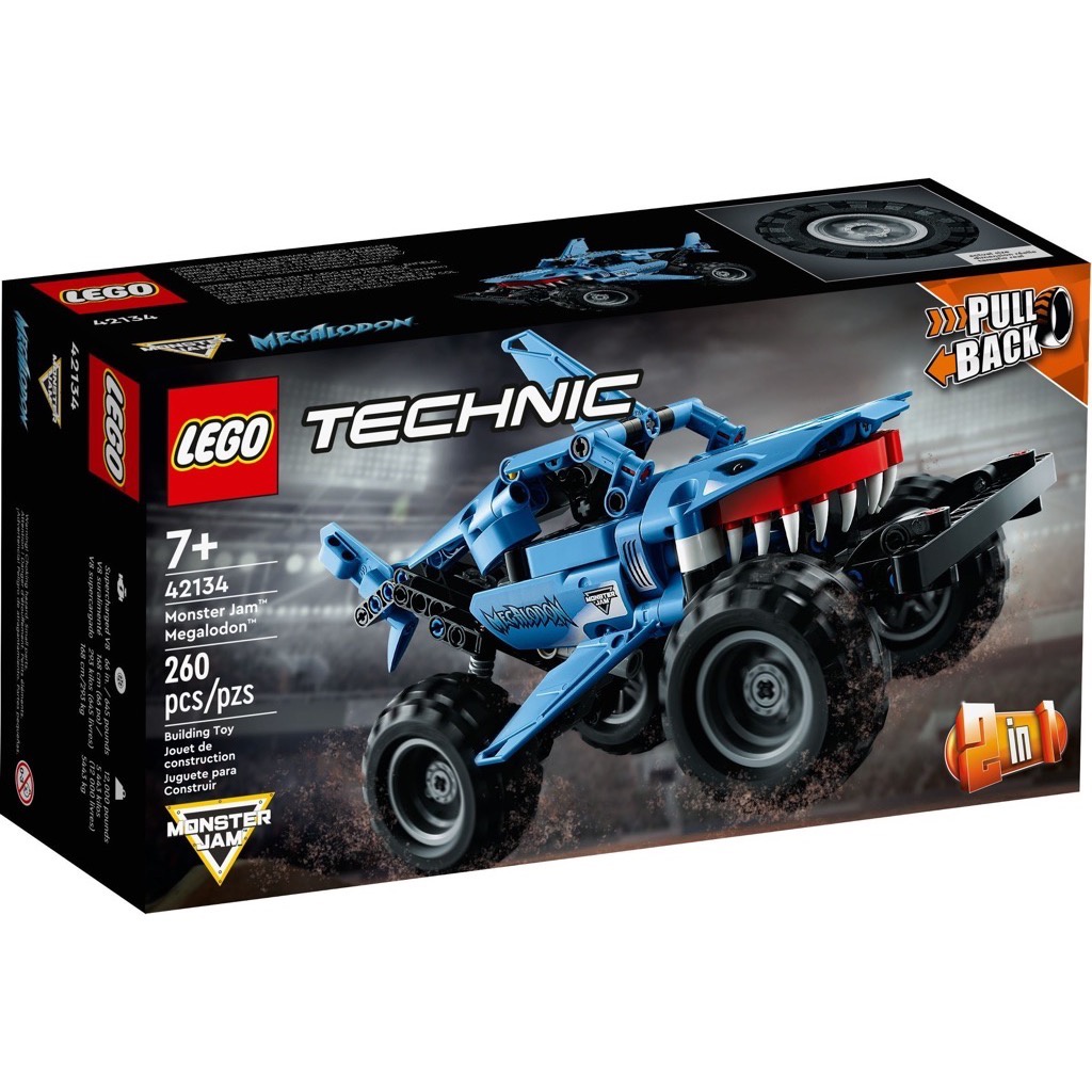 LEGO Technic 42134 Monster Jam Megalodon (กล่องสวย พร้อมส่ง ของแท้100%)