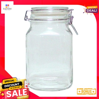 โหลแก้วสุญญากาศสี่เหลี่ยม Vacuum1.5ลิตรSquareGlass Jar1.5L.