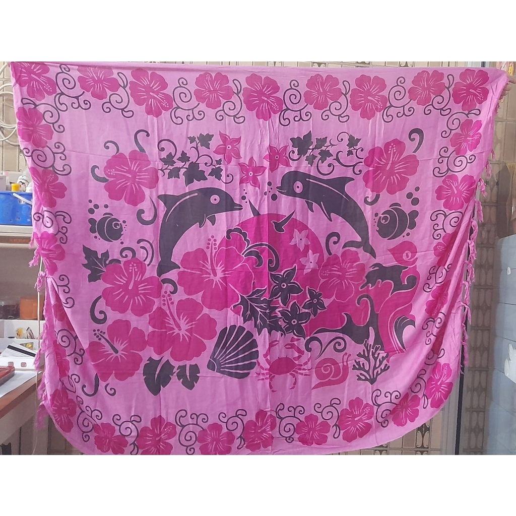 ผ้าคลุมไหล่ผ้าห่มบาหลี/ผ้าบาลี Motif SR05 - SFShop