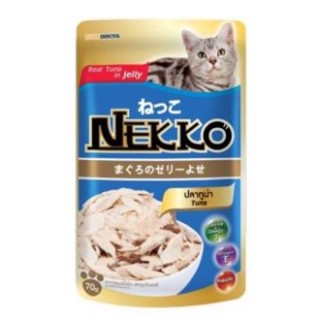 ปลาทูน่า เยลลี่ nekko 12 ซอง