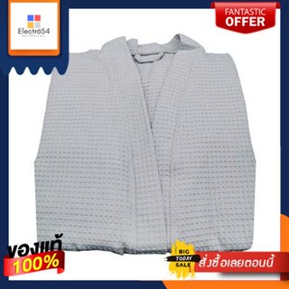 Bathrobe ชุดคลุมอาบน้ำ MS HOTEL รุ่น Waffle ขนาด Free Size สีเทาWaffleSizeFreeSizeGray