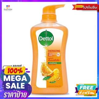 Dettol(เดทตอล)​ เดทตอล เจลอาบน้ำแอนตี้แบคทีเรีย สูตรเอ็นเนอร์ไจซิ่ง 500 มล. Dettol Antibacterial Shower Gel Energizing F