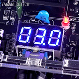 Yagami Stitch Tattoo Power Supply เหยียบอะคริลิกฟรีไฟ LED ใสพราวสำหรับอุปกรณ์เครื่องศิลปิน