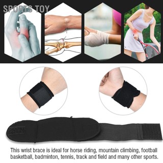 Sports Toy สายรัดข้อมือปรับแรงดันยืดหยุ่นยกน้ำหนักสำหรับกีฬาบาสเกตบอลแบดมินตัน