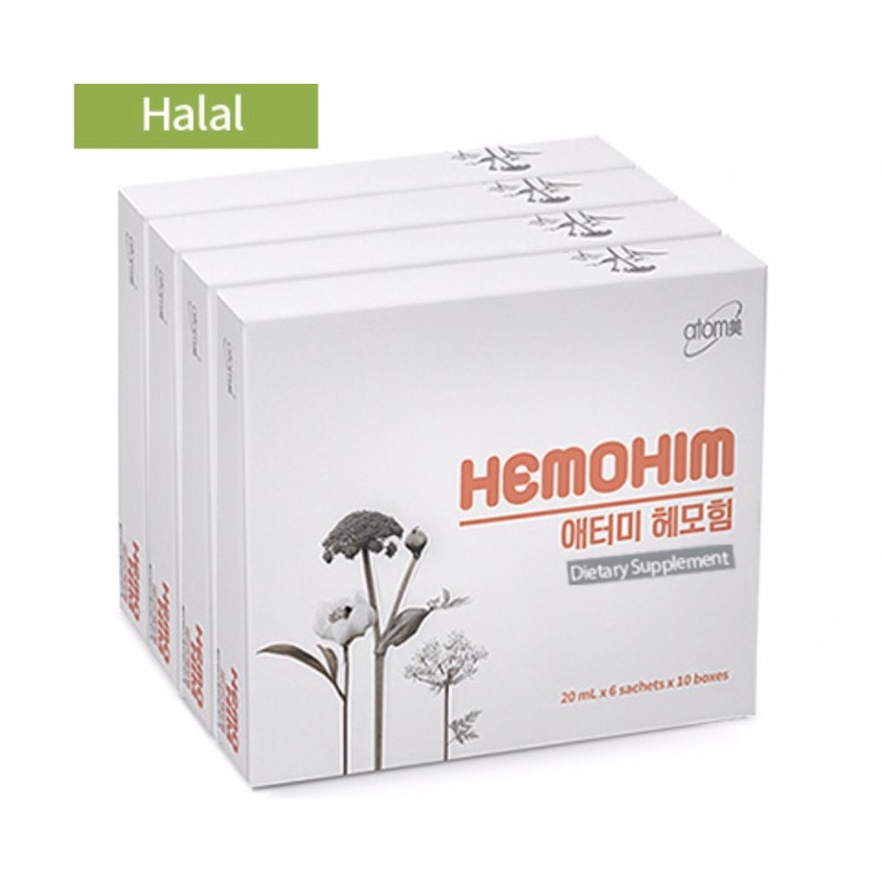 💢ส่งด่วน พร้อมส่ง💢 ผลิตภัณฑ์อาหารเสริม อะโทมี่เฮโมฮิม Atomy Hemohim  (ชุดสุดคุ้ม 4 กล่องใหญ่ 4ชุด รา