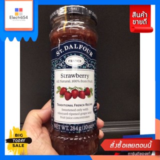 St.Dalfour Strawberry Jam แยม สตรอเบอร์รี่ เซนต์คาลฟูร์ 284กรัมSt.Dalfo