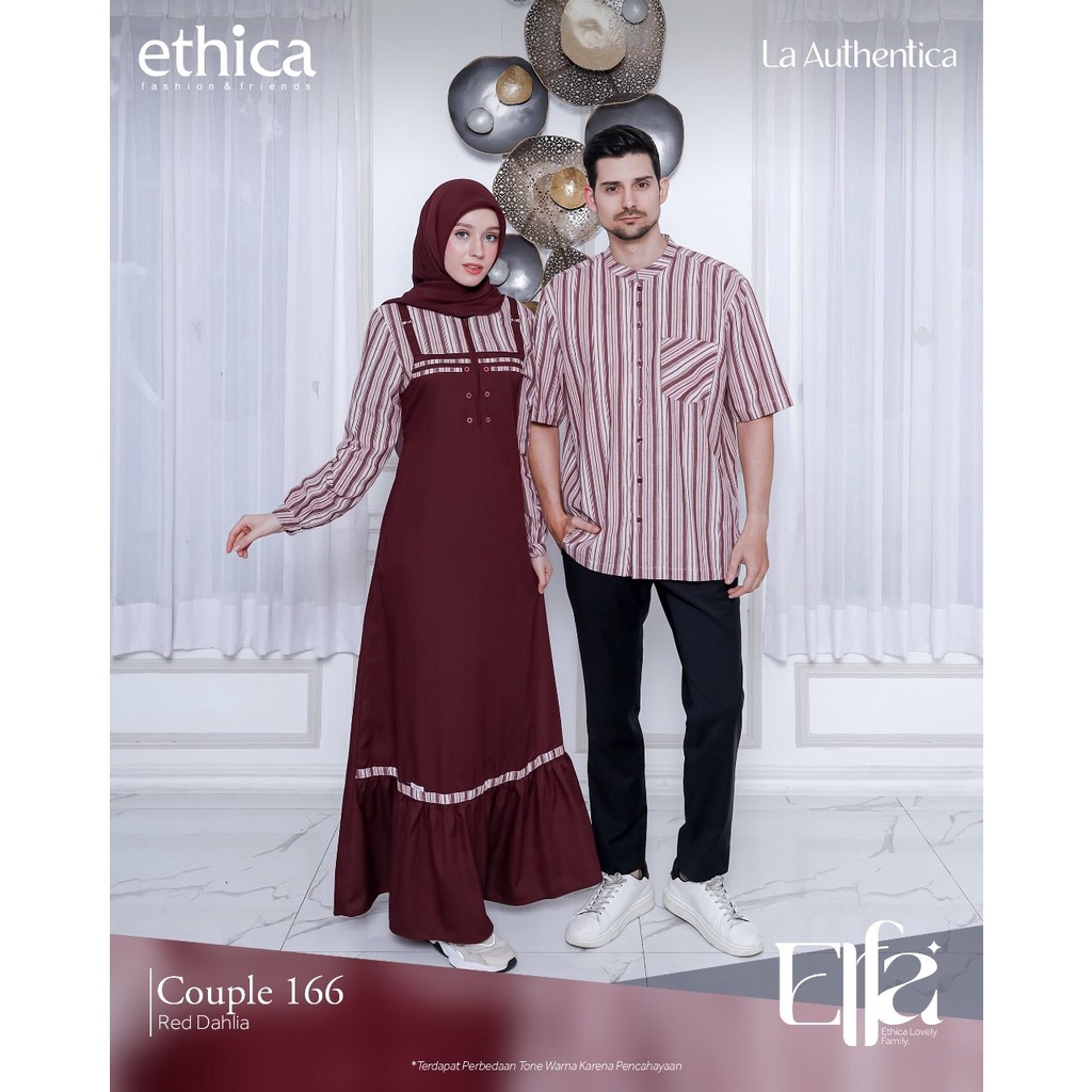 ETHICA COUPLE 166 RED DAHLIA / AYUMI RED DAHLIA / KAHFI RED DAHLIA
