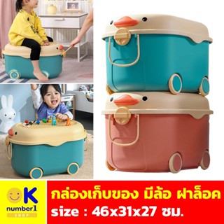 กล่องเก็บของ storage box with wheels กล่องเก็บของมีล้อ กล่องเก็บของเล่นเด็ก กล่องใส่ของเด็กอ่อน กล่องพลาสติกมีล้อลาก