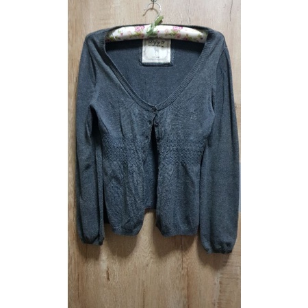 เสื้อคาร์ดิแกนDefry01แท้💯%size L สีเทา