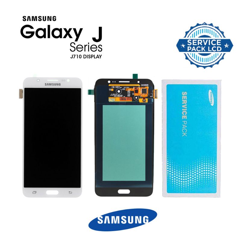 SAMSUNG GALAXY J710 หน้าจอสัมผัส LCD Oled / สีขาว GH97-18855C (sku 708)
