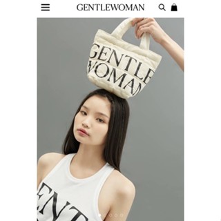 ✨✨NEW+พร้อมส่ง 🤍🤍 กระเป๋า GENTLEWOMAN SMALL PUFFER BAG รุ่นนี้ผ้านุ่มนิ่ม ถ่ายรูปสวย ใส่ของได้เยอะครบจบในวัน✨✨🤍🤍