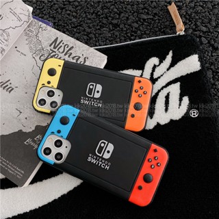 เคส iPhone 14 13 12 11 Pro Max Xs XR i7 8p เคสโทรศัพท์มือถือ ลายเกมคอนโซล Nintendo Stereoscopic Switch สําหรับ