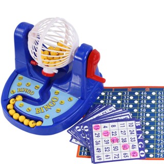 【พร้อมส่ง】Bingo Game Lottery Machine ของเล่นเสริมการเรียนรู้เด็ก VL6W