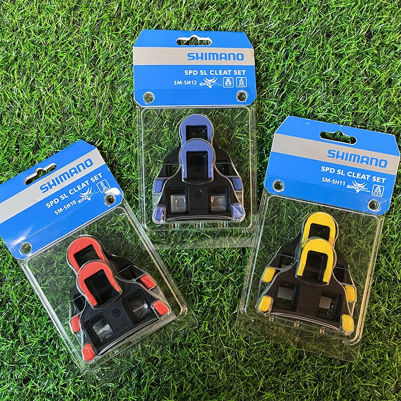 คลีต Shimano สำหรับรองเท้าเสือหมอบ spd sl ชุดคลีท sm SH10 SH11 SH12 ชุดจักรยานเสือหมอบ