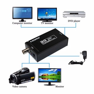 HDMI to SDI/3G-SDI to HDTV Adapter Converter Support HD 1080P