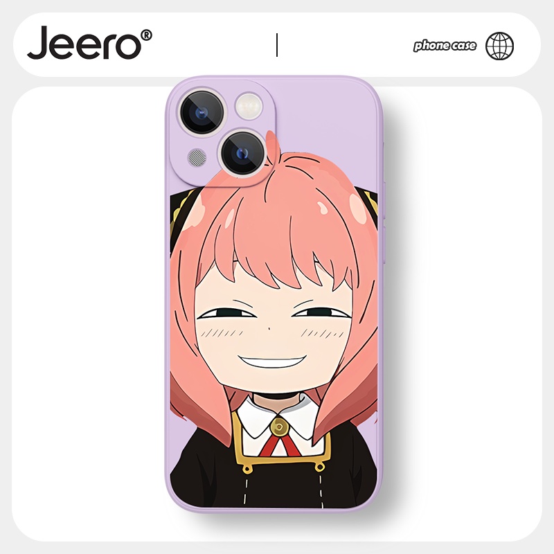 Jeero เคสไอโฟน เคสซิลิโคนนุ่มกันกระแทกการ์ตูนอนิเมะตลก เคสโทรศัพท์ Compatible for iPhone 16 15 14 13 12 11 Pro Max SE 2020 X XR XS 8 7 6 6S Plus พลัส HFF2256