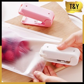 T&Y Alat Perekat Mini Plastik Elektrik Mini Hand Sealer Portable Alat Penutup Kemasan Makanan Ringan Perekat Snack