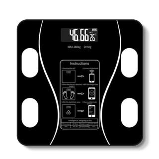 เครื่องชั่งน้ำหนักดิจิตอลพร้อมแสดงมวลไขมัน Bluetooth weighing scale