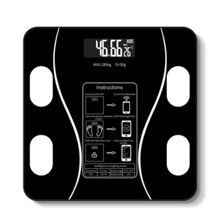 เครื่องชั่งน้ำหนักดิจิตอลพร้อมแสดงมวลไขมัน Bluetooth weighing scale