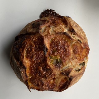 Cheddar Jalapeño Sourdough (16% Whole Wheat, about 550g.)