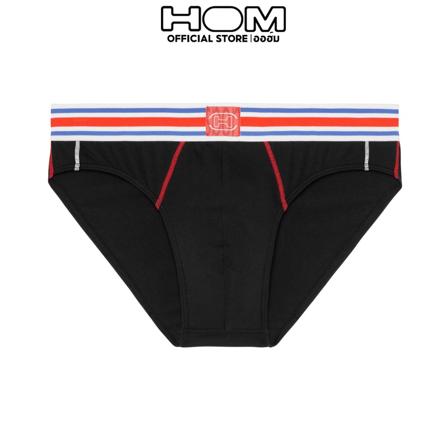 HOM (ออฮ์ม) รุ่น 402514-0004 กางเกงในชายMicro cotton ลุคสปอร์ตสุดเท่ห์ นุ่มยืดหยุ่นพร้อมเทคโนโลยี Ceravida Fresh