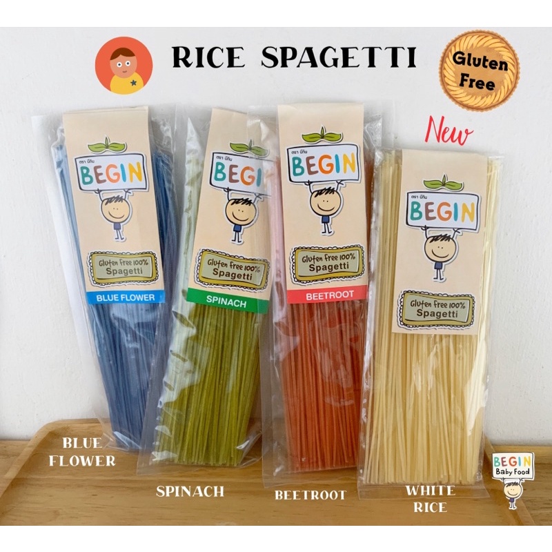 สปาเก็ตตี้ ทำจากข้าว Gluten Free 100%