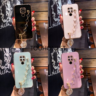 เคส Huawei Nova 7 Pro เคส Huawei Nova 10 Pro เคส Huawei Y6 2019 Cover Huawei Mate 20 Pro Soft Cute Clover Grass Pendant Phone Case นุ่ม น่ารัก สี่ใบหญ้า จี้ เคสโทรศัพท์