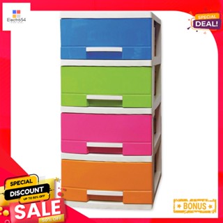 เอโร่4-Drawer ชั้นตู้ลิ้นชัก4รุ่น 1200M4คละสีaroHana 4-Drawer