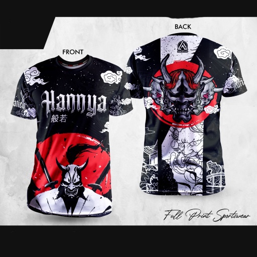 Adriatico "Oni Mask Collection" เสื้อขี่มอเตอร์ไซค์ | ONI MASK TSHIRT