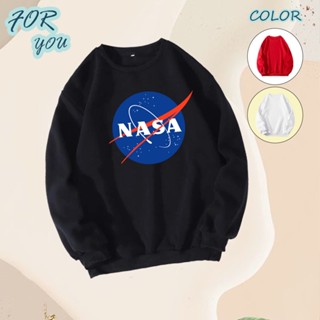 เสื้อแขนยาว NASA นาซ่า ผ้าเกรด A แบบสวม เสื้อกันหนาว เสื้อแจ็คเก็ต งานดีแน่นอน หนานุ่มใส่สบาย