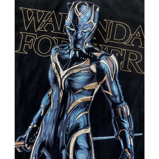 PG 72 Black Panther Wakanda Forever เสื้อยืด หนัง นักร้อง เสื้อดำ สกรีนลาย ผ้านุ่ม PG T SHIRT S M L XL XXL