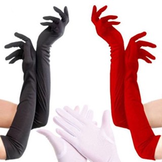 【AG】1 Pair Fashion Women Long Gloves Opera Wedding Bridal Evening Party Glove