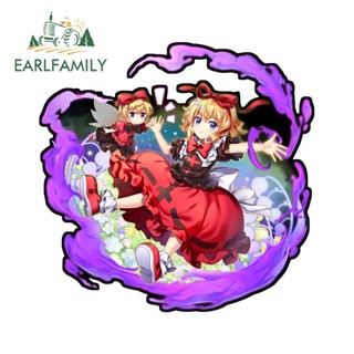 Earlfamily สติกเกอร์ยา 13 ซม. x 12.7 ซม. สําหรับเครื่องปรับอากาศรถยนต์ Touhou