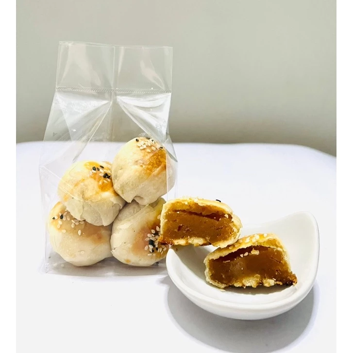 ขนมเปี๊ยะ หรือขนมเต้าส้อ สูตรจีนฮกเกี้ยน ไส้เต็มคำแป้งบางอร่อย 1ห่อมี8ชิ้น