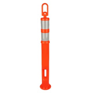 TRAFFIC เสาจราจร มีฐาน RIGHT 115CM สีส้มTRAFFIC POLE RIGHT 115CM ORANGE