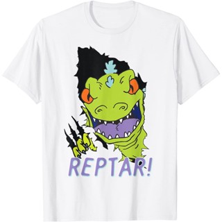 Adult Rugrats Reptar Claws Tearing Through Graphic T-Shirt