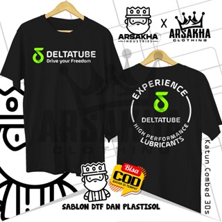 Kaos Deltatube Drive Your Freedom v2 Distro ชุดเสื้อผ้า ผ้าฝ้าย 30S - Arsakha