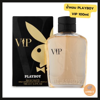 Playboy VIP Male น้ำหอมเพลย์บอย เพลย์บอยVIP Eau De Toilette 100ml Spray