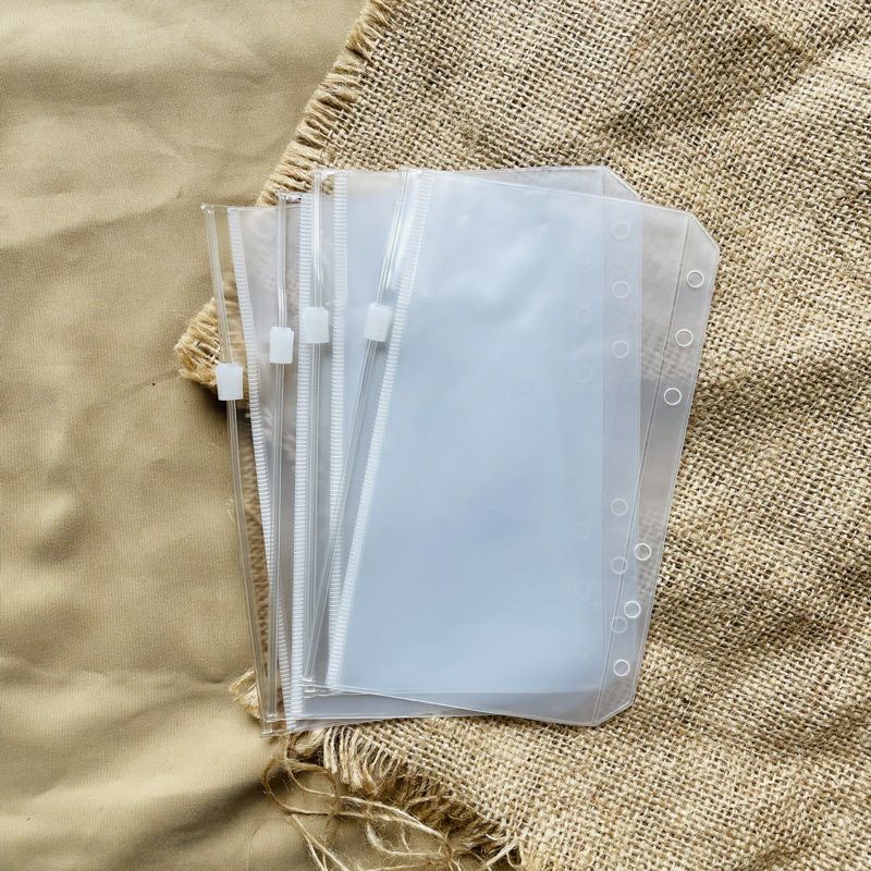 ZIPLOCK A6 6 แหวน, A6 ZIPLOCK BINDER CONTENTS, A6 ZIPLOCK BINDER REFILL