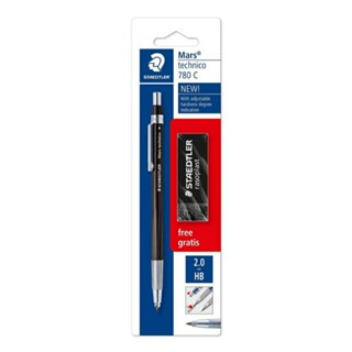 ดินสอดราฟ ดินสอเขียนแบบ เส้นคม ไส้ 2.0 mm ยี่ห้อ staedtler