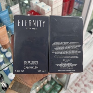 น้ำหอม Calvin Klein ETERNITY for Men edt 100มล.กล่องซีล