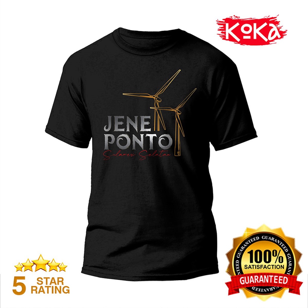 Kincir Premium Distro Typical of JENEPONTO T-Shirt - JNP6