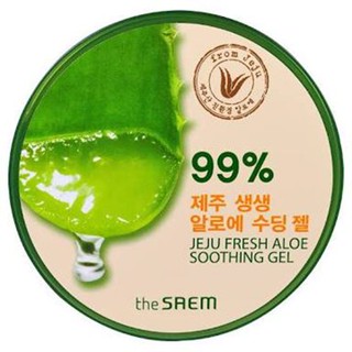 The Saem Jeju Fresh Aloe Soothing Gel 99% เจลว่านหางจระเข้ เจจู เฟรช อะโล ชูตติ้งเจล เดอะ แซม ว่านหางเดอะแซม the saem