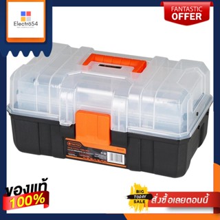 TOOL กล่องเครื่องมือ TACTIX 13 นิ้ว สีส้ม/ดำTOOL BOX TACTIX 13" ORANGE/BLACK