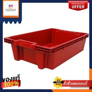 ลังทึบทรงเตี้ย KASSA HOME รุ่น VCP-419RD ขนาด 53 x 35 x 14 ซม. สีแดงSolid crate, low shape,  VCP-419RD, size 53 x 35 x 1