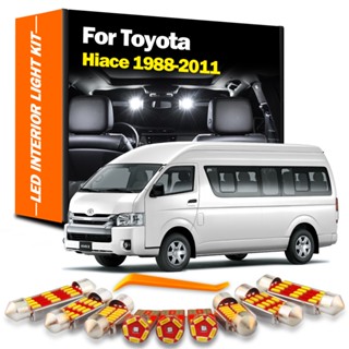 ชุดหลอดไฟ LED 1988-2011 สําหรับติดตกแต่งภายในรถยนต์ Toyota Hiace Truck Hiace