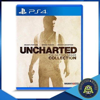 Uncharted The Nathan Drake Collection Ps4 แผ่นแท้มือ1!!!!! (Ps4 games)(Ps4 game)(เกมส์ Ps.4)(Uncharted Collection Ps4)