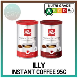 [Illy] เมล็ดกาแฟสําเร็จรูป 95 กรัม รสเรียบ ถั่วอาราบิก้า เมล็ดบด ถั่วไมโครกราวด์ คลาสสิโก อเมริกาโน เอสเปรสโซ่ ลาเต้ คาเฟ่ บาริสต้า สํานักงาน กลางแจ้ง ตั้งแคมป์ ท่องเที่ยว การศึกษา พักผ่อน