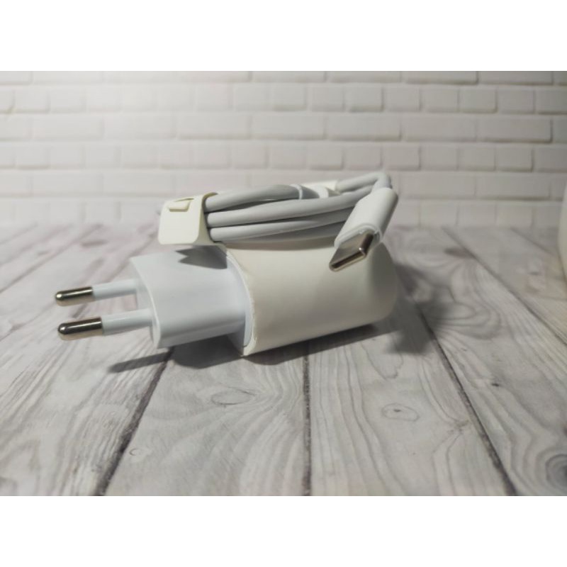 25W CHARGER ADAPTER + TYPE-C & TYPE-C ข้อมูล CABLE ORIGINAL 100%